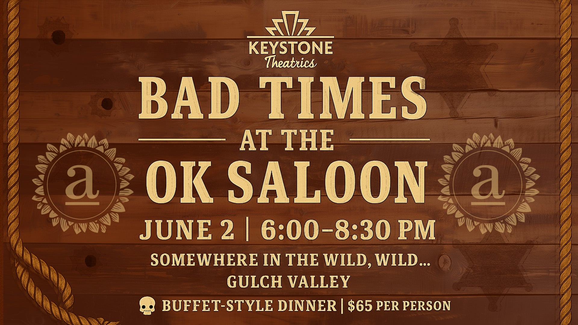 Wild West Murder Mystery Dinner